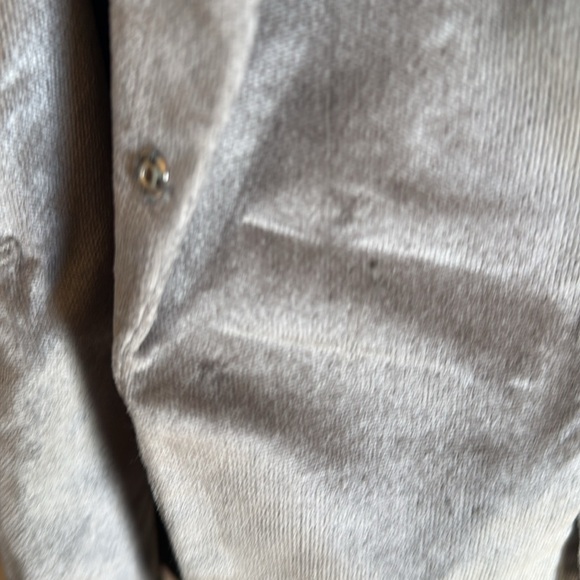 Frame Women's Velvet/Velour Silver Blazer - Picture 3 of 6